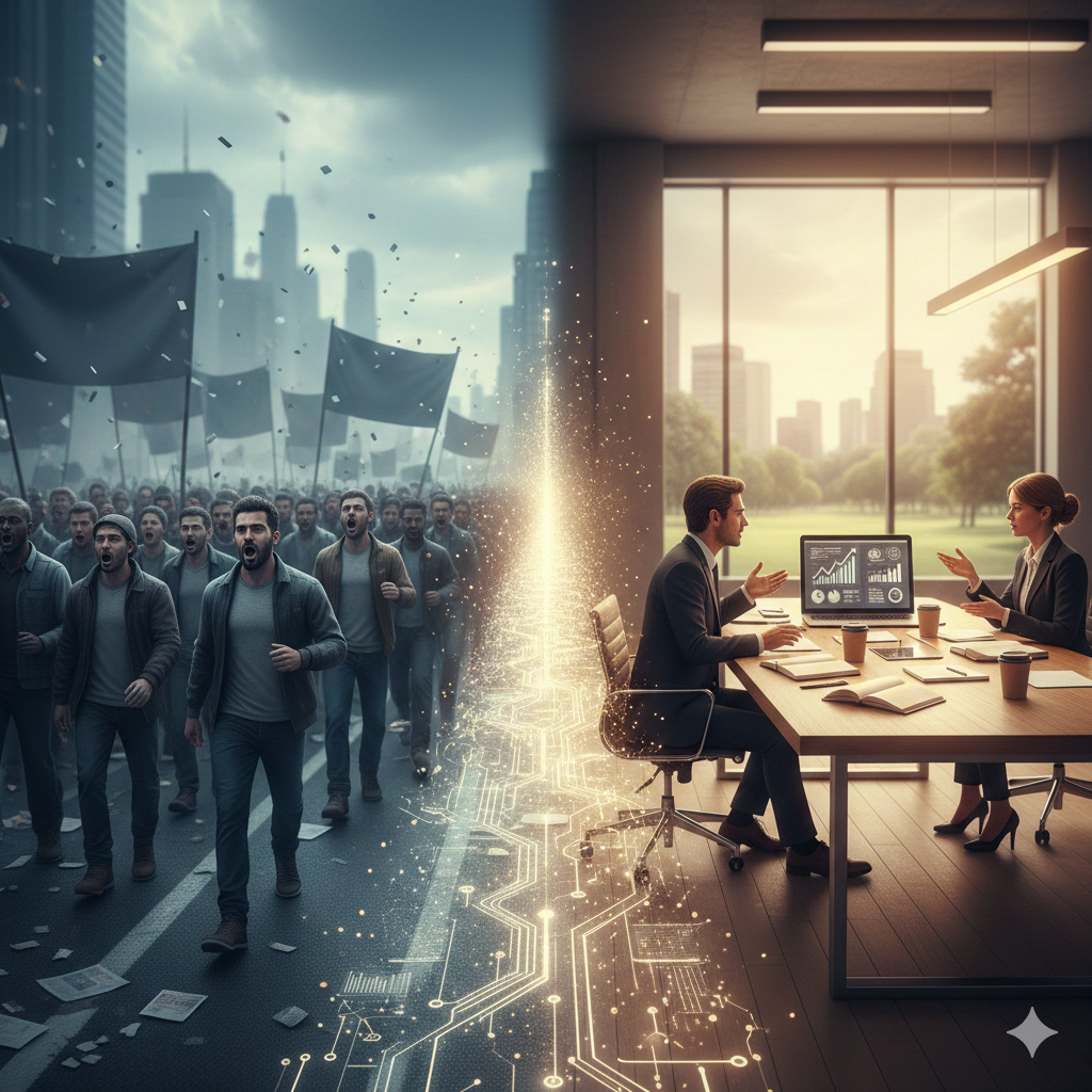 Ketika Jalanan Bersuara: Benarkah Kenaikan Upah Selalu Harus Lewat Demo?