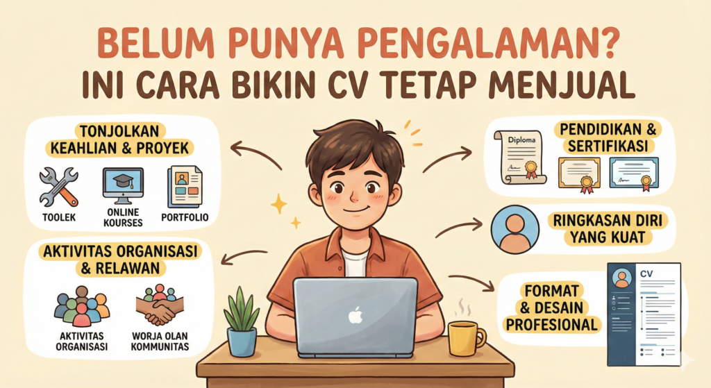 Belum Punya Pengalaman? Ini Cara Bikin CV Tetap Menjual