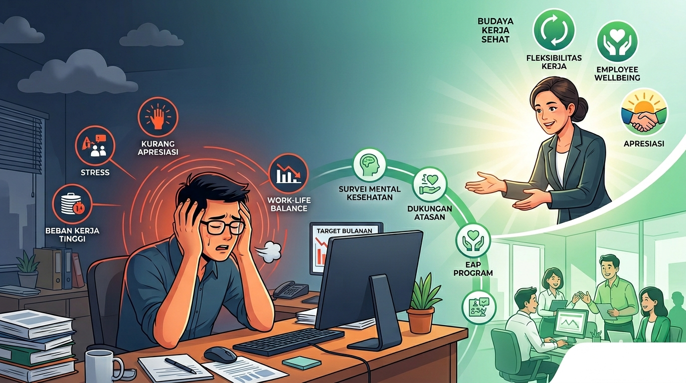 Burnout di Tempat Kerja: Tanda, Dampak, dan Cara Mengatasinya