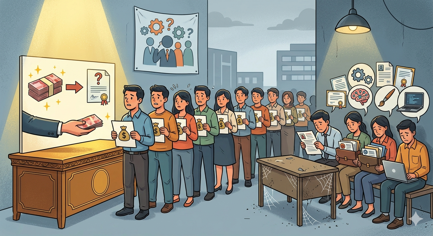 Fenomena Lowongan Kerja: Ketika ‘Bayar Admin’ Lebih Diutamakan daripada Skill